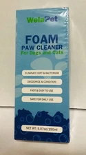 Foam Paw Cleaner For Dogs Cats No Rinse Foaming  Gentle Cleaning PH Balance New