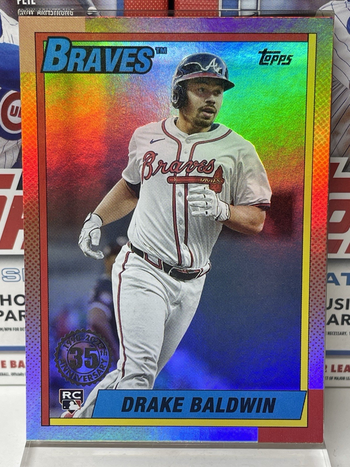 Drake Baldwin #U90-32 Baseball Cards 2025 Topps Update 1990 trading card — raw and PSA graded price guide