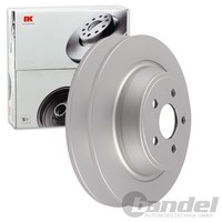 2X Nk Bremsscheiben 316Mm Voll Hinten Passend FÜR Ford Galaxy S-MAX Ford Usa