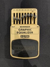 Behringer EQ700 7-Band Graphic Equalizer Guitar Foot Pedal