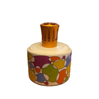 Lamps Berger Glass Fragrance Lamp Abstract Geometric Pattern
