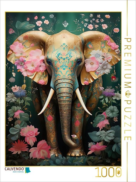 Calvendo Puzzle Eleganz | 1000 Teile Lege-GrößE 64 × 48 Cm Foto-Puzzle FüR GlüCk-image