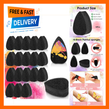 20 Pcs Face Paint Sponge High Density Tear Drop Makeup Art Body Painting
