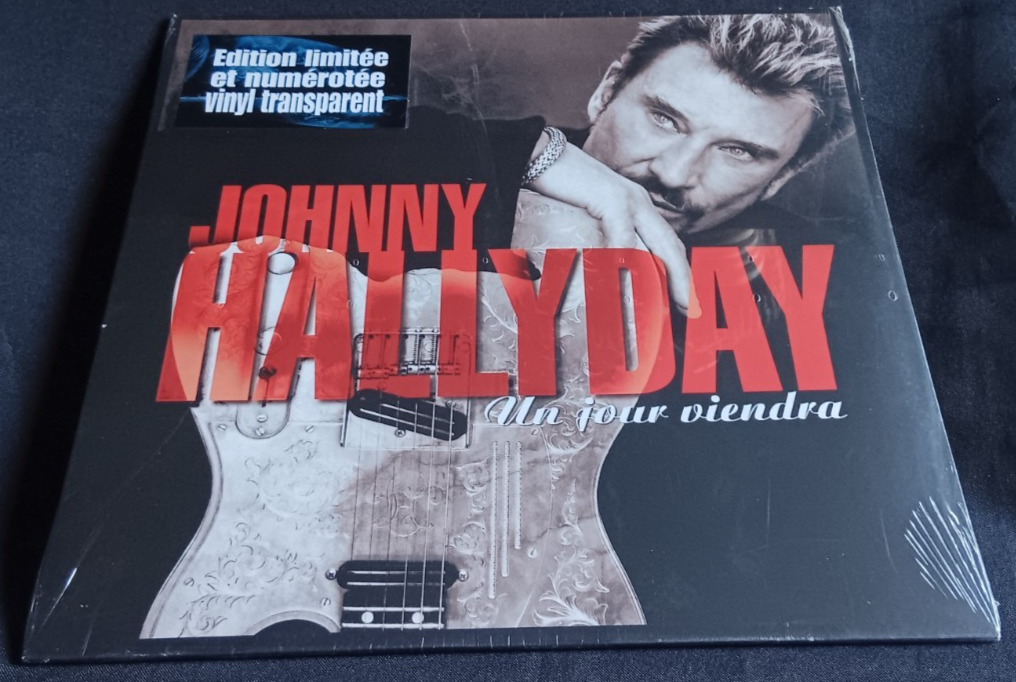 Johnny Hallyday - Maxi 45T- Transparent -Un jour viendra -Neuf, scellé, numéroté