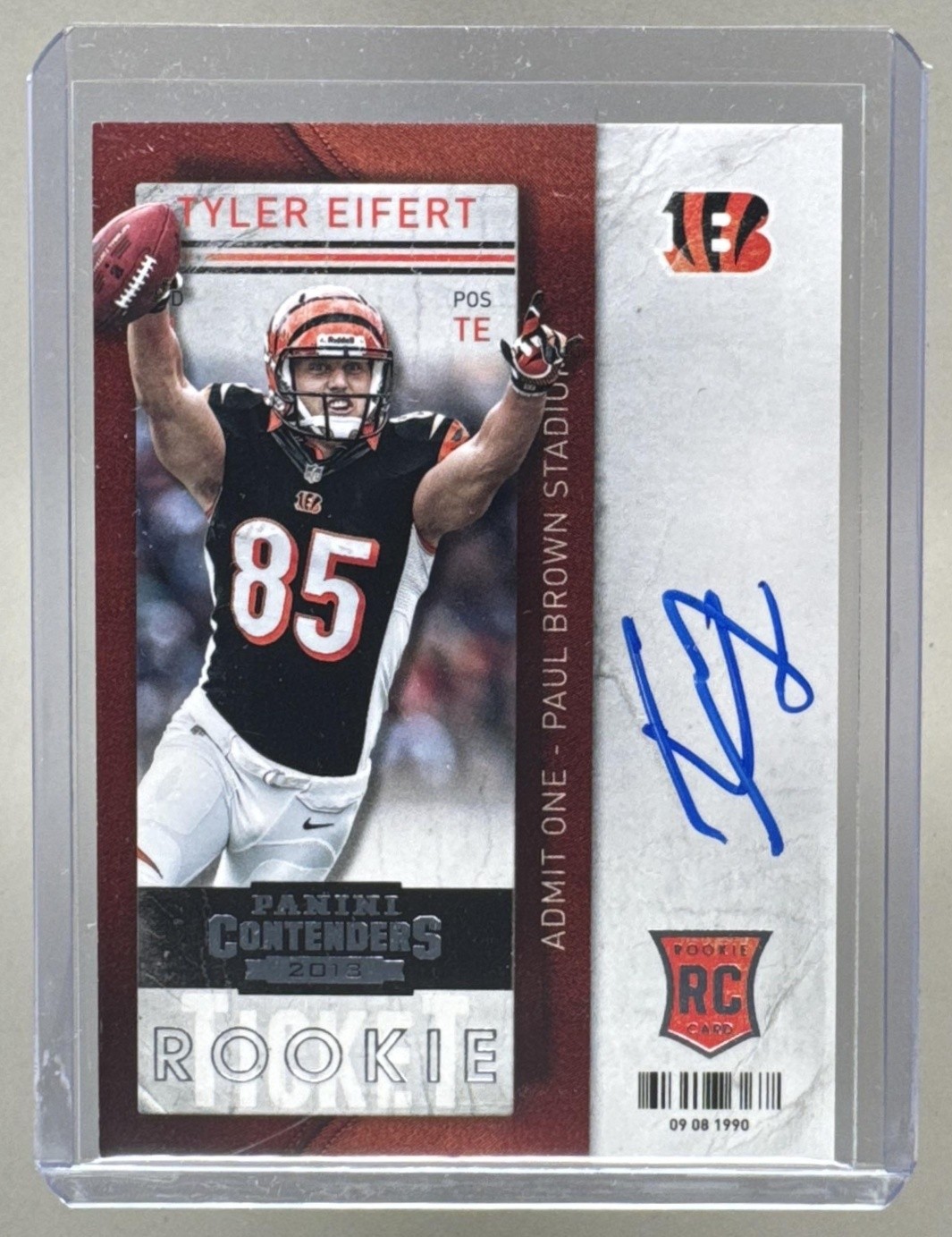 Tyler Eifert Panini Contenders #237 Autograph
