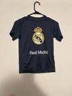 FC Barcelona Real Madrid Shirt Youth Medium Soccer Futbol M Navy Blue Gold — photo 3