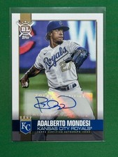 2021 Topps Big League Baseball Big League Autographs #BLA-AM Adalberto Mondesi