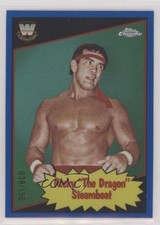 2025 Topps Chrome WWE Blue Refractor 38/150 Ricky The Dragon Steamboat 17tg