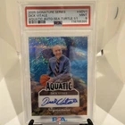 Dick Vitale 1/1 Aquatic Sea Turtle Auto 2025 Leaf Signature Series PSA 9 MINT