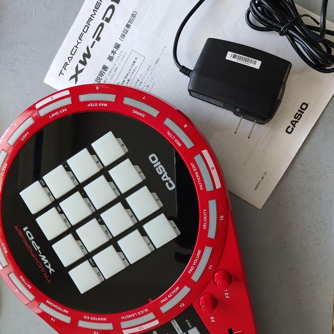 Casio XW-PD1 Trackformer Groove Center Sampler Sequencer DJ