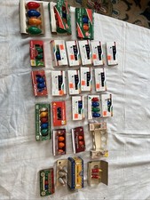 Vtg Lot C7 C-9 1/4 C6 C 7 1/2 Multicolor Christmas Light Bulbs Most Unused Look
