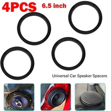4PCS 6.5" Plastic 1/2" Speaker Spacer Rings Subwoofer Custom Mounting Adapter US