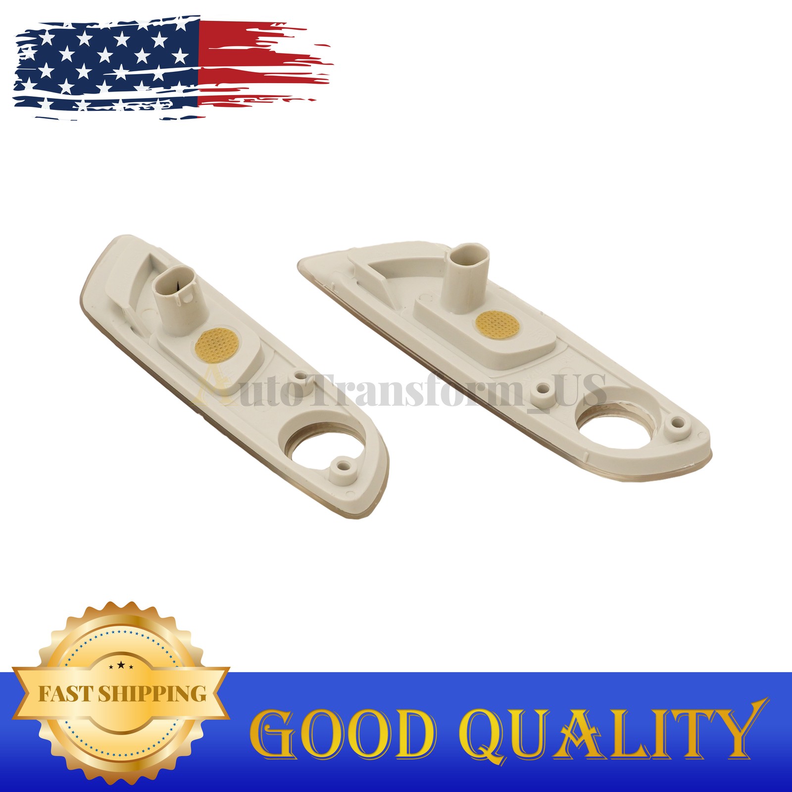 For 10-19 Rolls-Royce Ghost Wraith Dawn Pair Front Fender Side Marker Lights