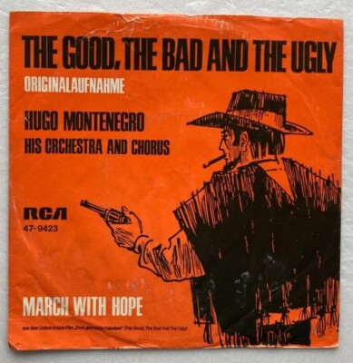 Hugo Montenegro - The Good, the Bad and the Ugly - 7'' near mint