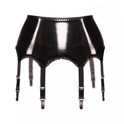 black garter belt amazon Amazon.com: comeondear Black Garter Belt Set Plus Size Garter Belt and  Thigh Highs Set Lace Suspender Belts for Women 6 Strap : Clothing, Shoes &  Jewelry main image 1
