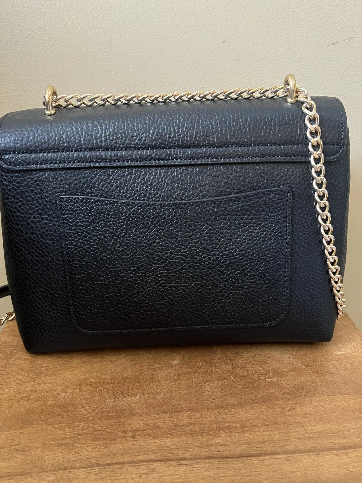 Borsa a tracolla Coach nuova con etichette Tammie in pelle ciottolata nera C7945