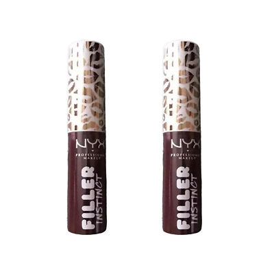 SET OF 2 NYX PROFESSIONAL MAKEUP Filler Instinct Plumping Lip Balm, Bitten Pout