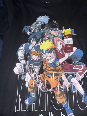 Naruto Shippuden Ripple Junction Black T-shirt