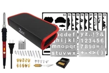 (2) Two Zega Woodburning & Soldering Kit – Pyrography pen with Wood Burning READ