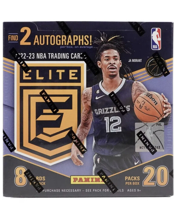 2022-23 Panini Donruss Elite NBA Basketball Factory Sealed Hobby 