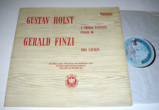 SCM 50 Stereo *HOLST / FINZI* Choral Fantasia Psalm 86 / Dies Natalis - TAS List
