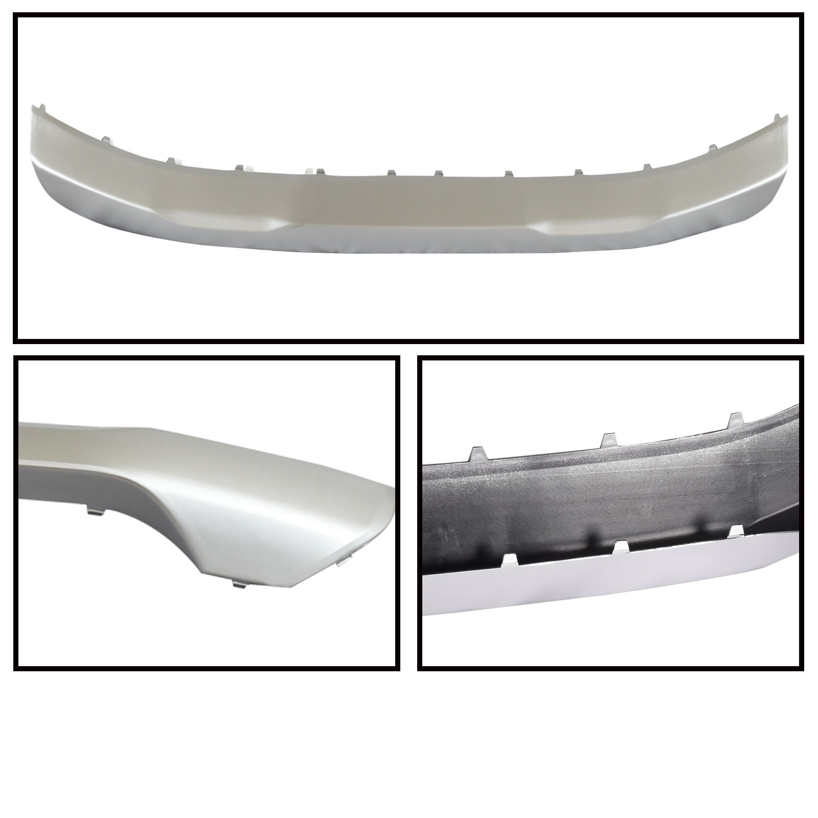 Fits 20202023 Hyundai Palisade Front Bumper Skid Plate Silver 86577