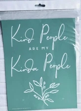 NEW “Kind People” Chalk Couture Chalk Transfer Stencil Size B RETIRED