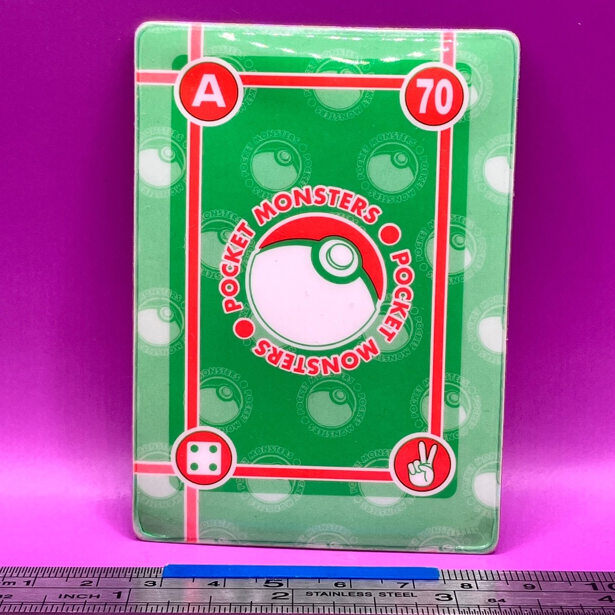 Charmander 123 Pokemon PVC Menko Card Nintendo BANDAI 2004