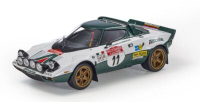 Top Marques Lancia Stratos HF 1975 #11 San Remo Winner Maßstab 1:18