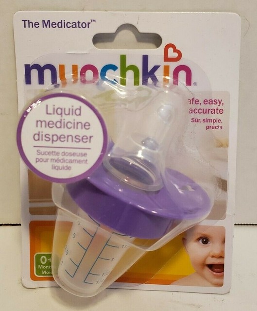 Munchkin The Medicator Baby Liquid Medicine Dispenser Binky Pacifier
