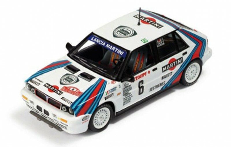1/43 Lancia Delta 4wd Martini Racing Winner Rally Monte Carlo 1987