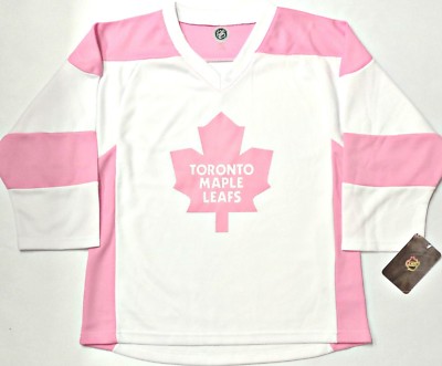 pink toronto maple leafs jersey