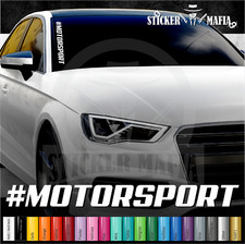 Aufkleber MOTORSPORT Frontscheibe Sport mind Racing Auto Sticker Folie JDM Decal