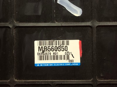 2001 Mitsubishi Montero Sport Engine Computer Control Module Unit 