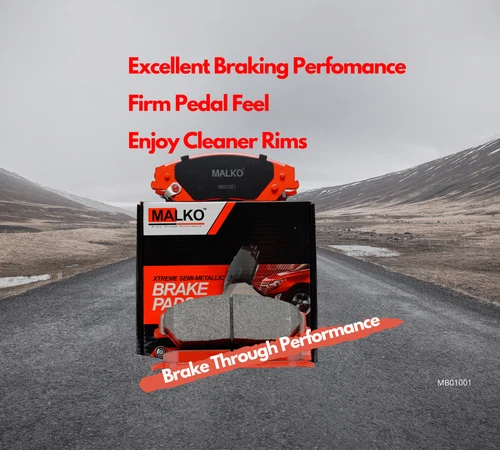 MALKO Front Brake Pads suits Nissan NAVARA AWD D22 DB1439 - Picture 8 of 9