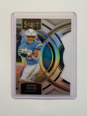 2023 Select Austin Ekeler Premier Level Silver Die Cut #169 LA Chargers