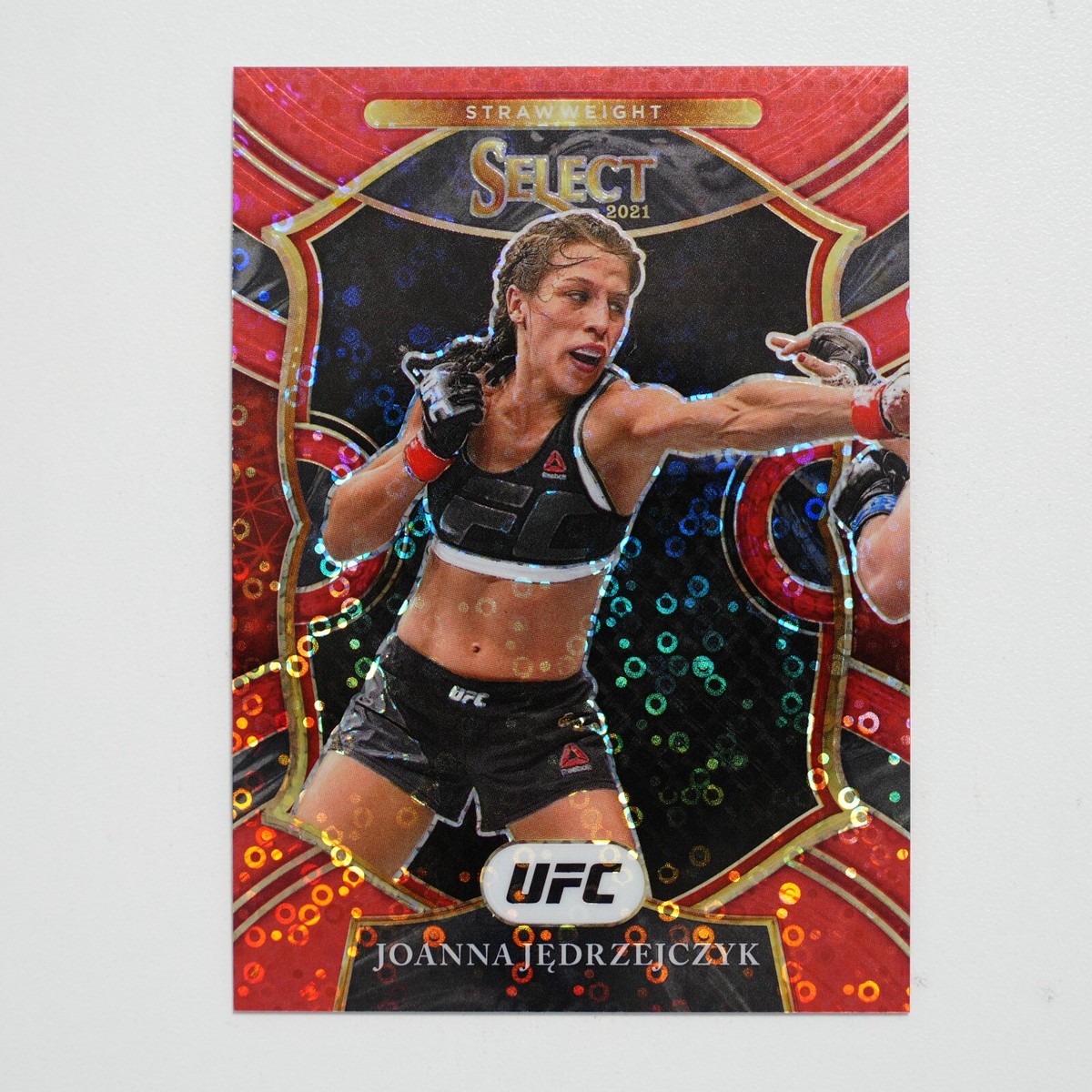 2021 Panini Select Joanna Jedrzejczyk Concourse RED /199