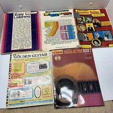 Lot Of 5 Guitar Books. Music. Country, 1973, Songs