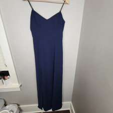 J Crew Drapey Spaghetti-strap Dress with Side-slit Maxi Drew Size 4 NEW