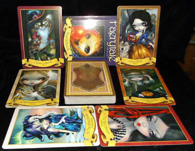 BRAND NEW ~ FAERYTALE ORACLE CARDS & BOOK SET TALES WITH LESSONS & MEANINGS