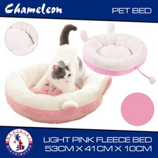 Pets House Igloo Padded Fleece Winter Bed Dog Cat hut House Kennel UK