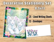 Fantasy - Stationery Gift Set - Writing Paper 25 Sheets  12 envelopes 01
