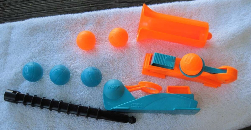 Nerf Head 2 Head Swish Shot Basketball Launcher Toy Game Incomplete 90s Vintage
