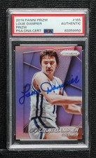 PSA/DNA 2014 Prizm Silver Louie Dampier PSA/DNA Authentic Card & Auto HOF 16b5