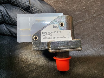 #ad MPL 808 50 PSI Pressure Switch X07551 Industrial Control $52.00