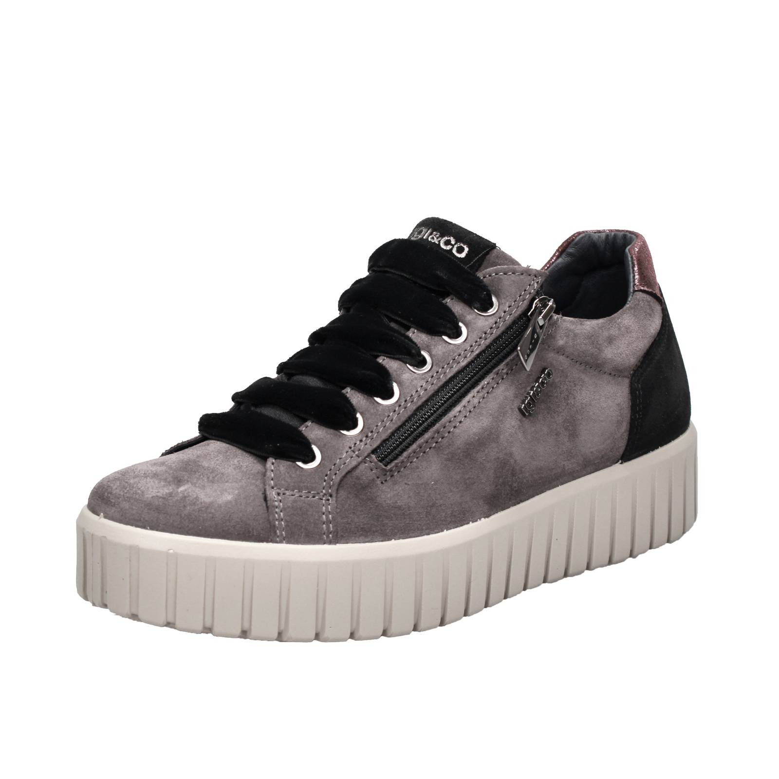 Igi - Co Ares - Plateau grauem Wildleder - Gre 35 22 Schuhe 16390₽