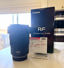 Canon RF 24-70mm f/2.8L IS USM Lens — Excellent Condition + Original Box