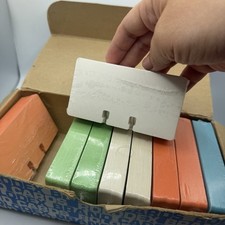1 WHITE PACK Vtg NOS Rolodex Brand Cards You Choose Color 100 Cards Per Pack