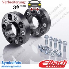 Eibach Spurverbreiterung schwarz 36mm/Achse für Porsche 911 Cabriolet 997 05-12