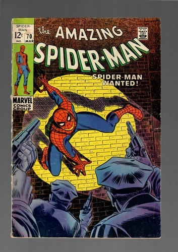 Amazing Spider-Man #70 FN- 5.5 (Marvel 1969)